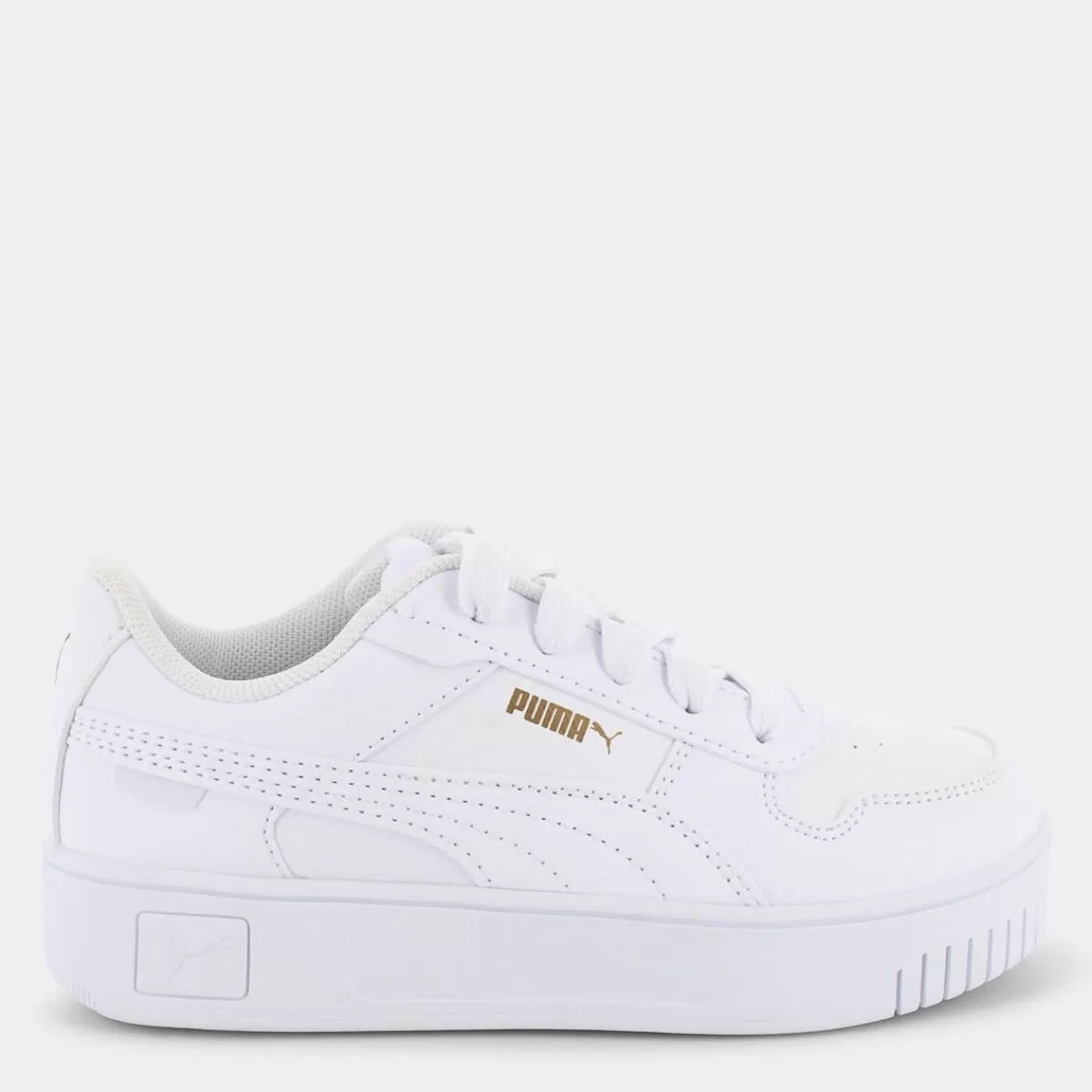 393847CARINA STREETWhite/White/Gold- SPORTIVE^PUMA Store