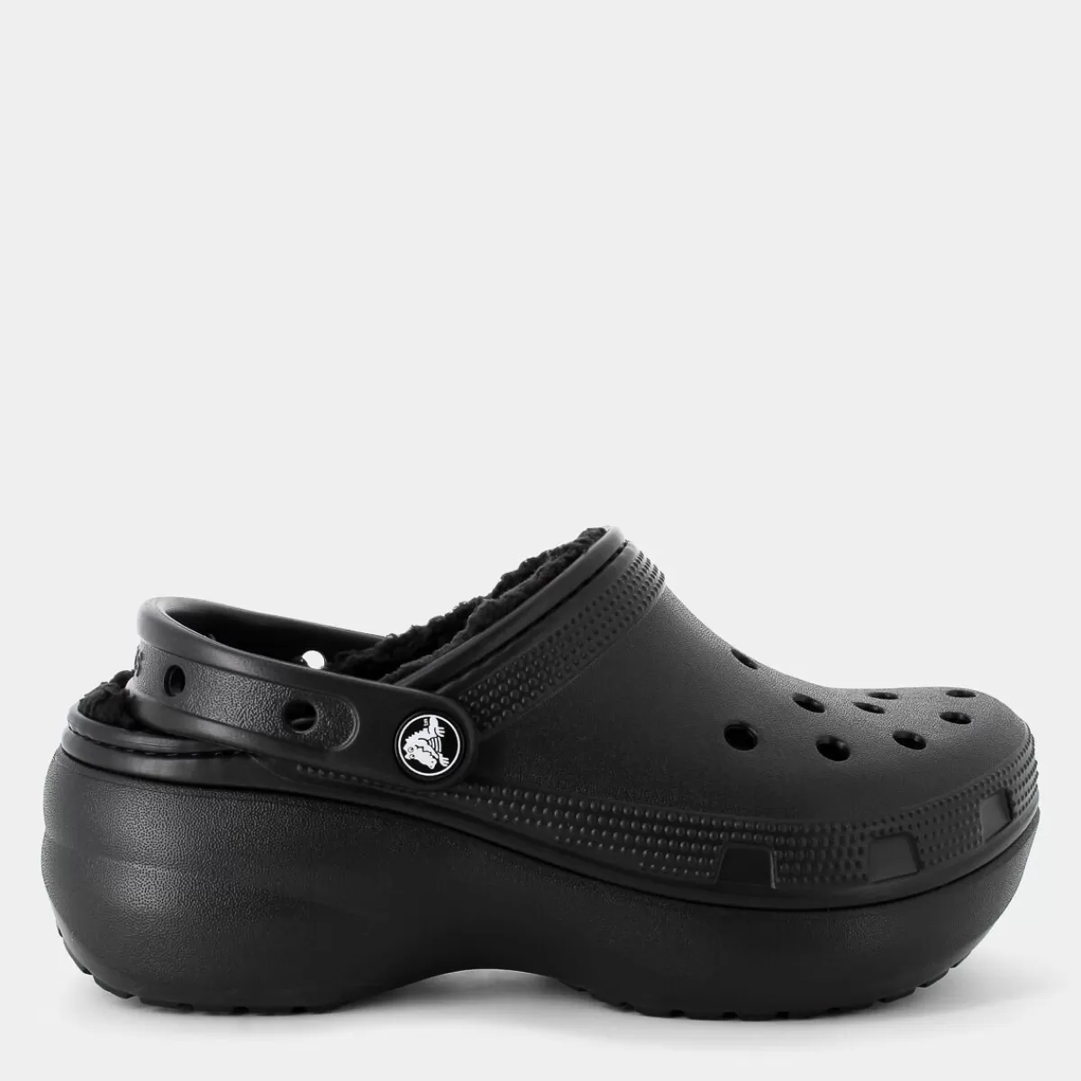 CR.207938Classic Platform Lined Clog Wblack- CIABATTE^CROCS Flash Sale