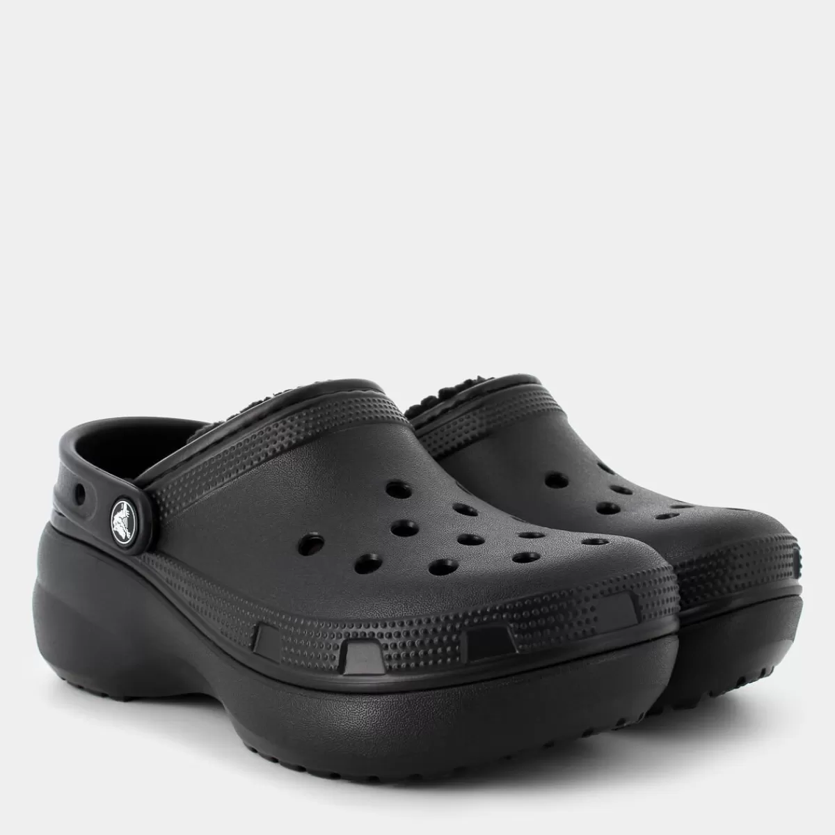 CR.207938Classic Platform Lined Clog Wblack- CIABATTE^CROCS Flash Sale