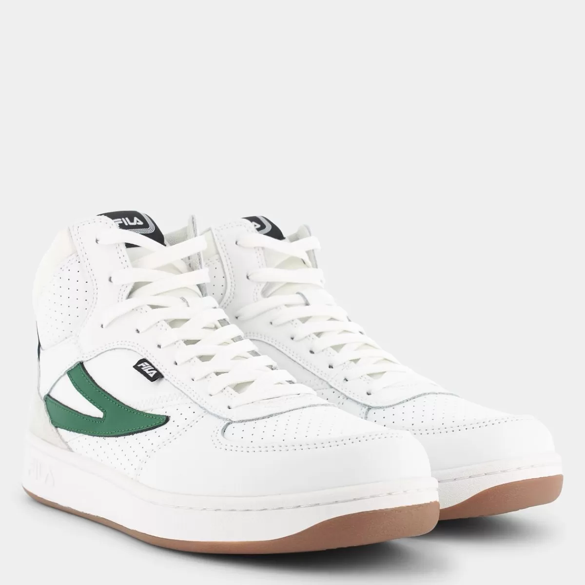FFM0256sevaro midWhite-Verdant Green- SPORTIVE^FILA Sale