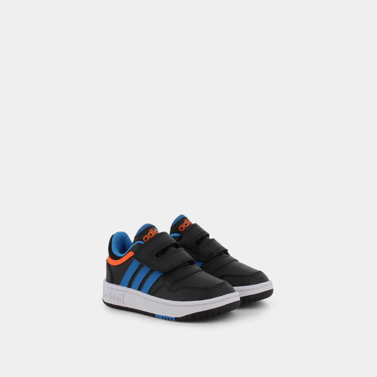 GZ1941HOOPS 3.0 CF Icore black/blue rush/impact orange- PRIMI PASSI^ADIDAS Shop