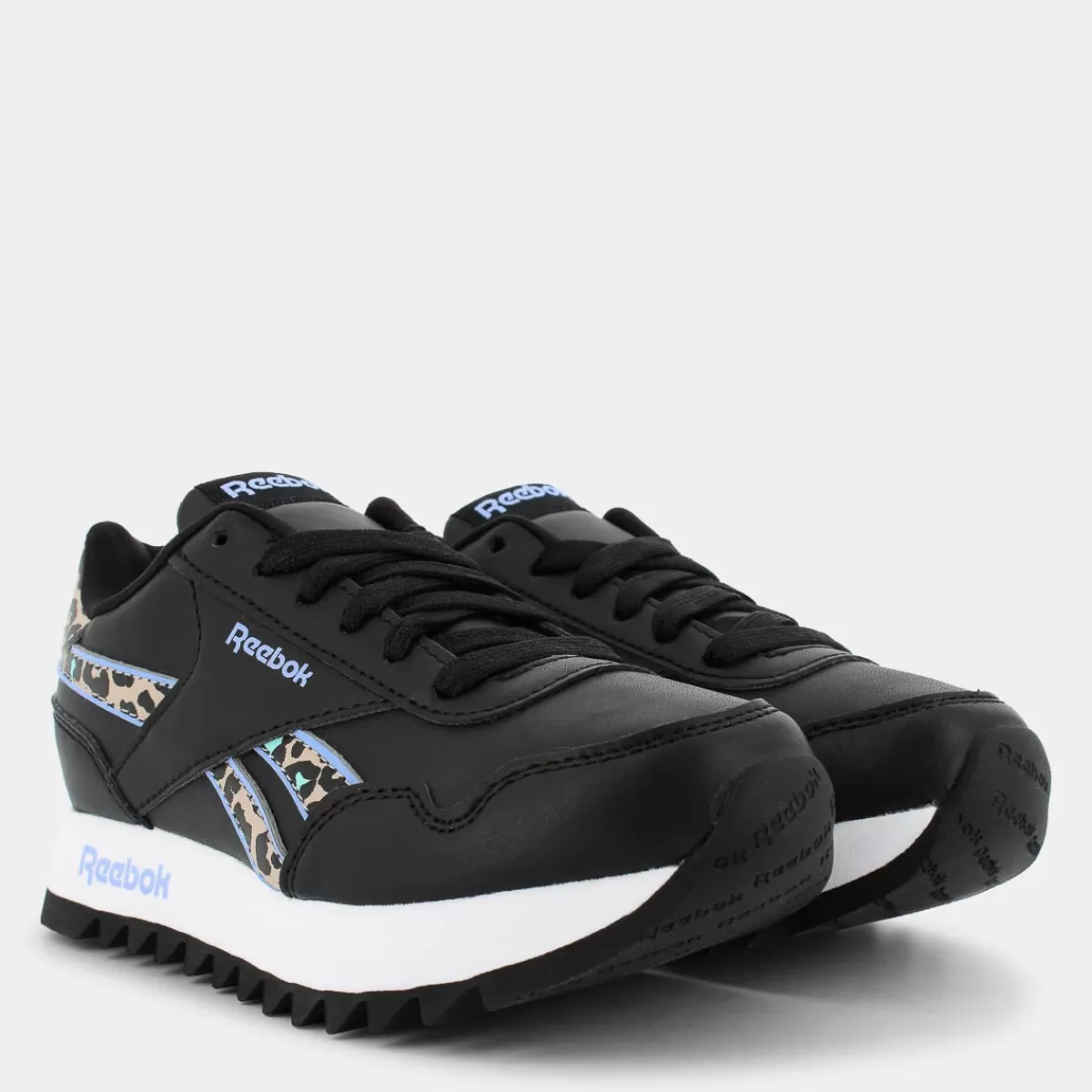 IE4176ROYAL CL JOG PLATFORMcore black/lilac glow/modern beige- SPORTIVE^REEBOK New
