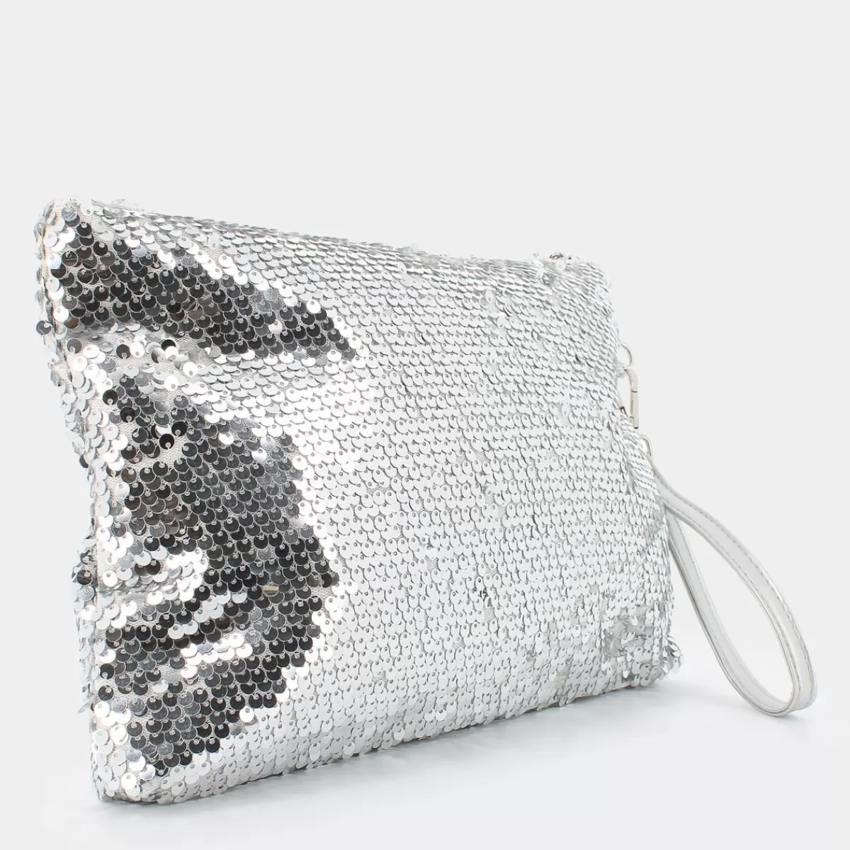 JI-E24-100-SILVER- CLUTCH^SHEEN Best Sale