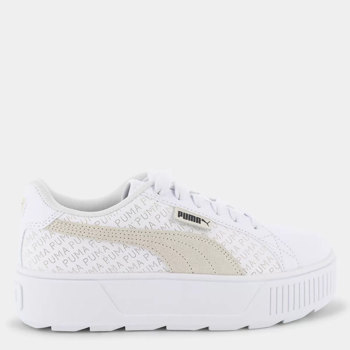 393194Karmen LogobsessionWhite-White-Black- SPORTIVE^PUMA Sale