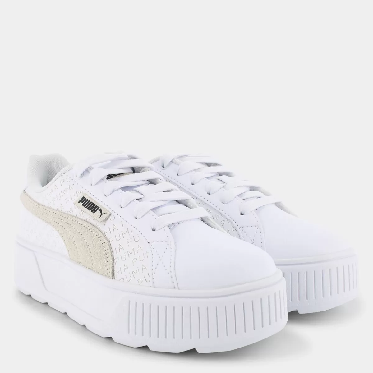 393194Karmen LogobsessionWhite-White-Black- SPORTIVE^PUMA Sale