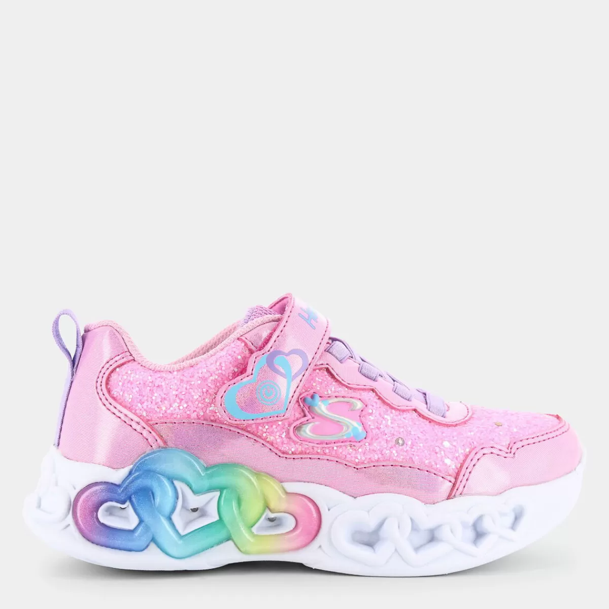 303752LINFINITE HEART LIGHTSPINK ROCK GLITTER/LIGHT PINK- SPORTIVE^SKECHERS Best