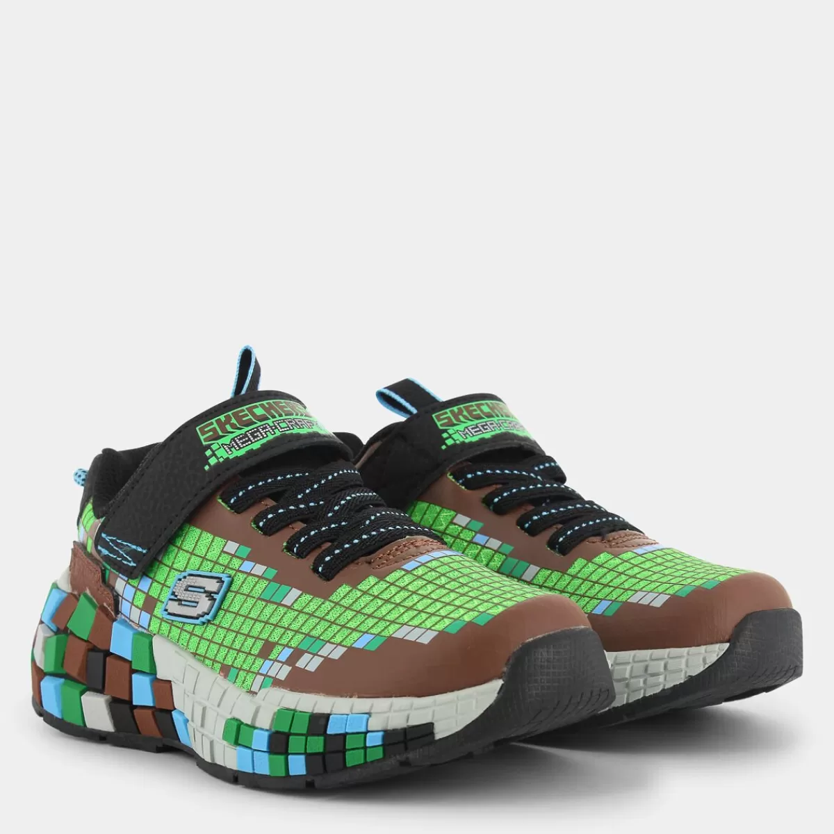 402182LMEGA-CRAFT 3.0BROWN & BLACK /GREEN- SPORTIVE^SKECHERS Cheap