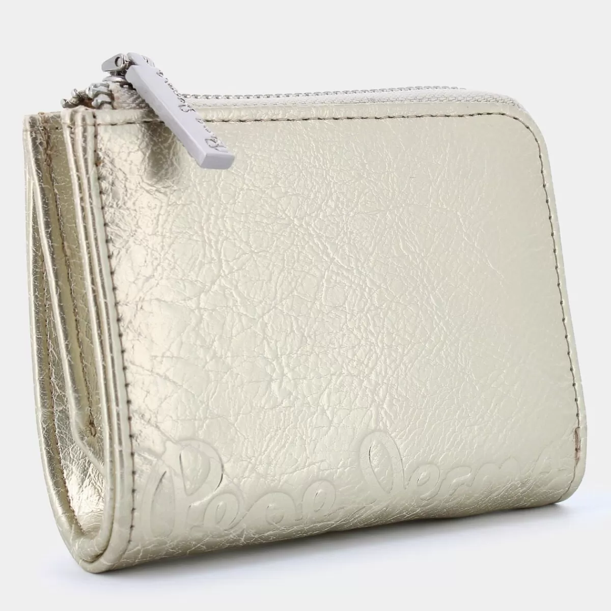PL070245BRIANA WALLETLIGHT GOLD- PICCOLA PELLETTERIA^PEPE JEANS New