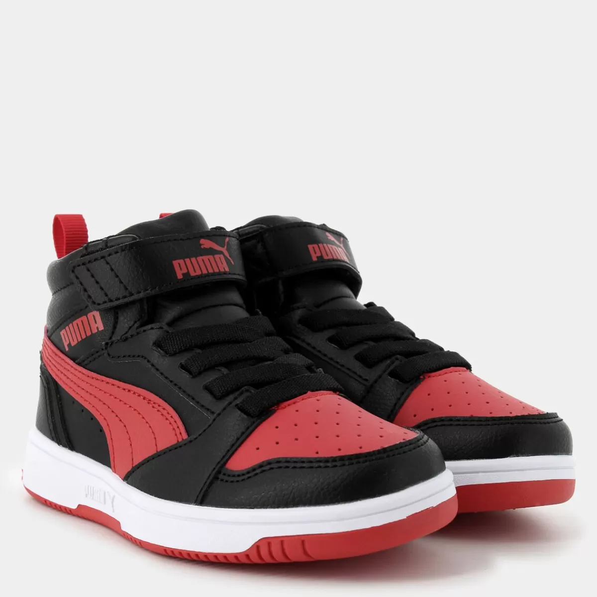 393832REBOUND V6 MIDBlack/For All Time Red- SPORTIVE^PUMA Store