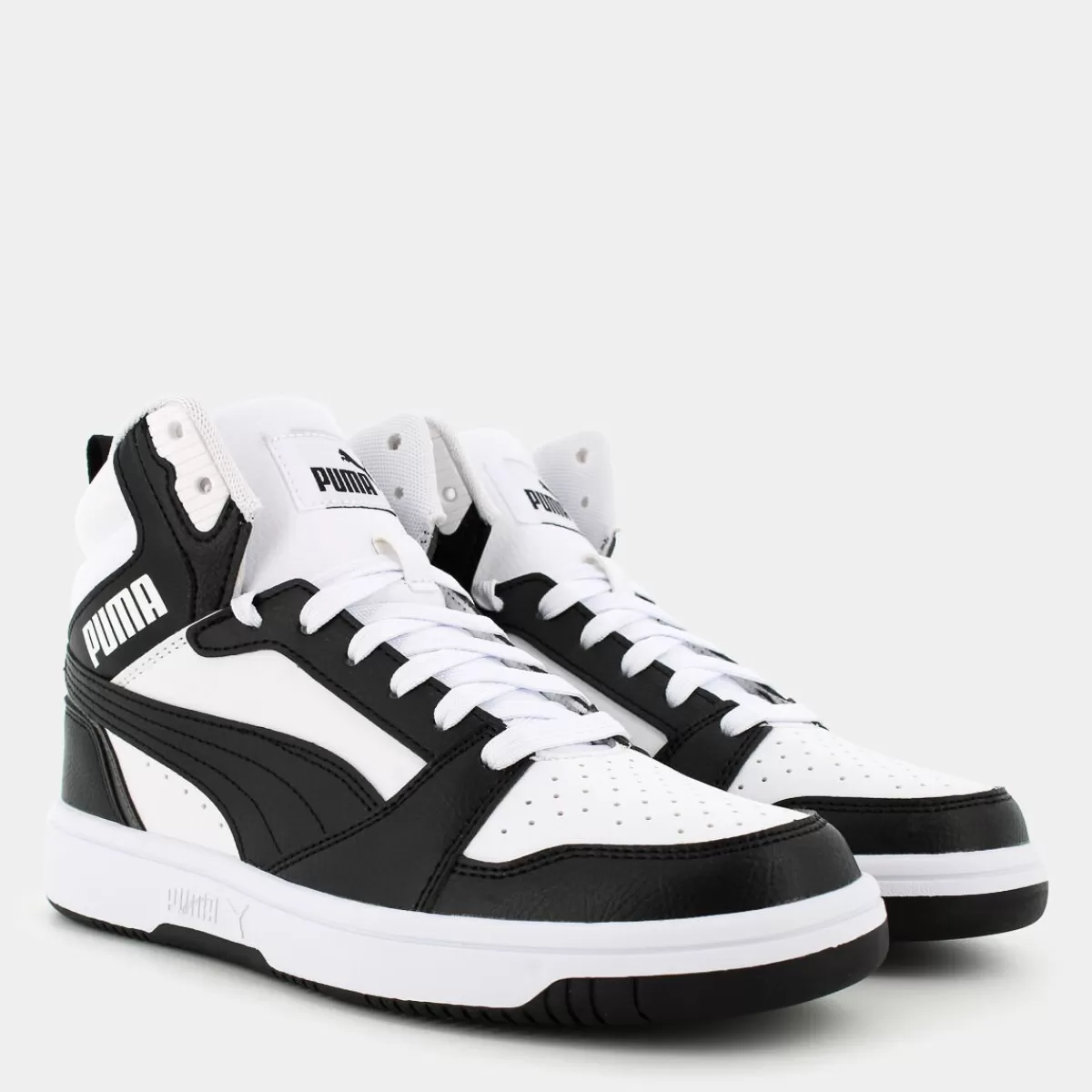 393831REBOUND V6 MIDWhite/Black/Shadow Gray- SPORTIVE^PUMA Sale