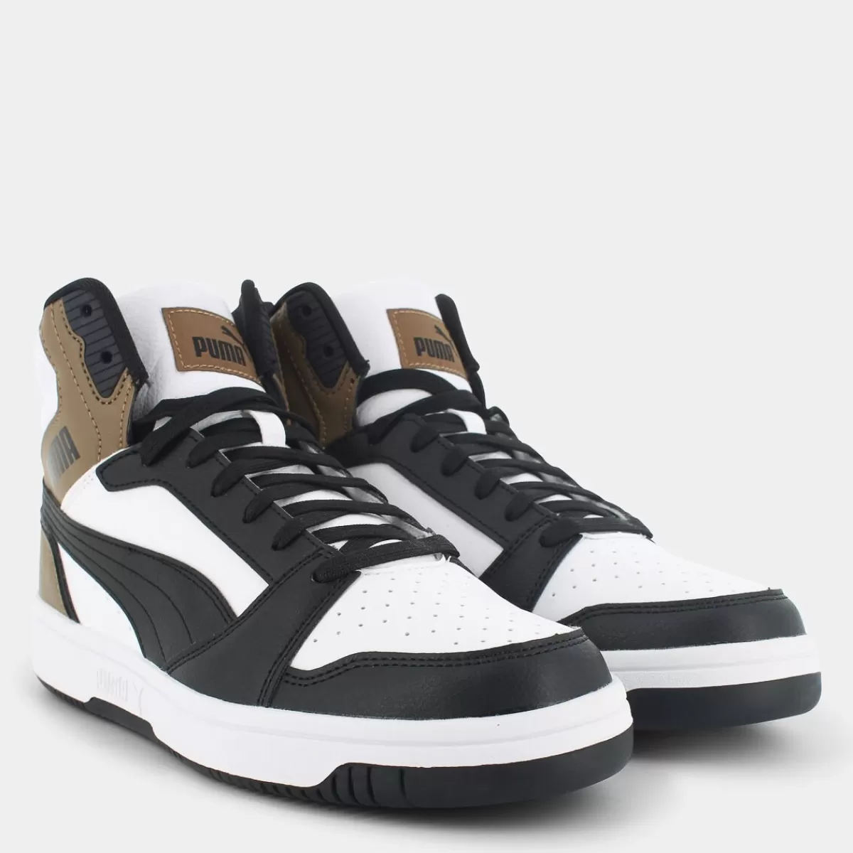 392326Rebound v6White-Black-Chocolate Chip- SPORTIVE^PUMA New