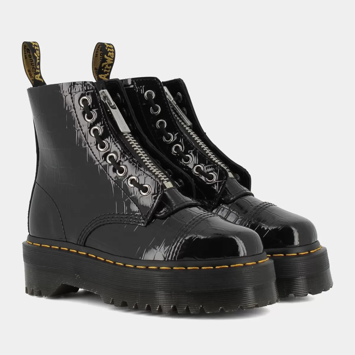 SINCLAIRPATENT LAMPER CROCBLACK- SCARPONCINI^DR MARTENS Shop