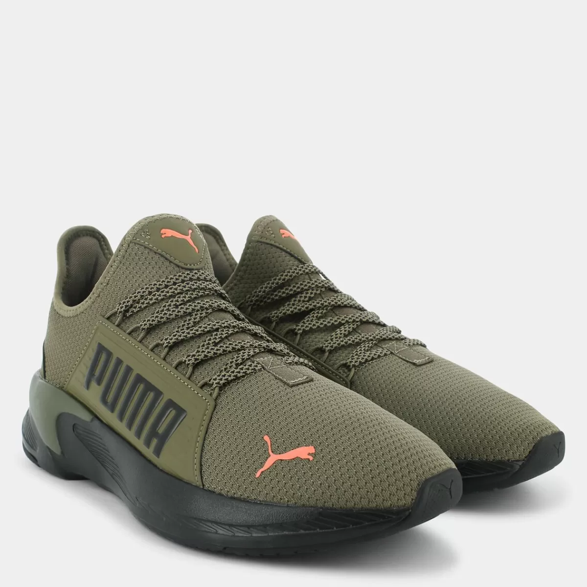 376540Softride PremierOlive Drab-Neon Sun-Black- SPORTIVE^PUMA Best Sale