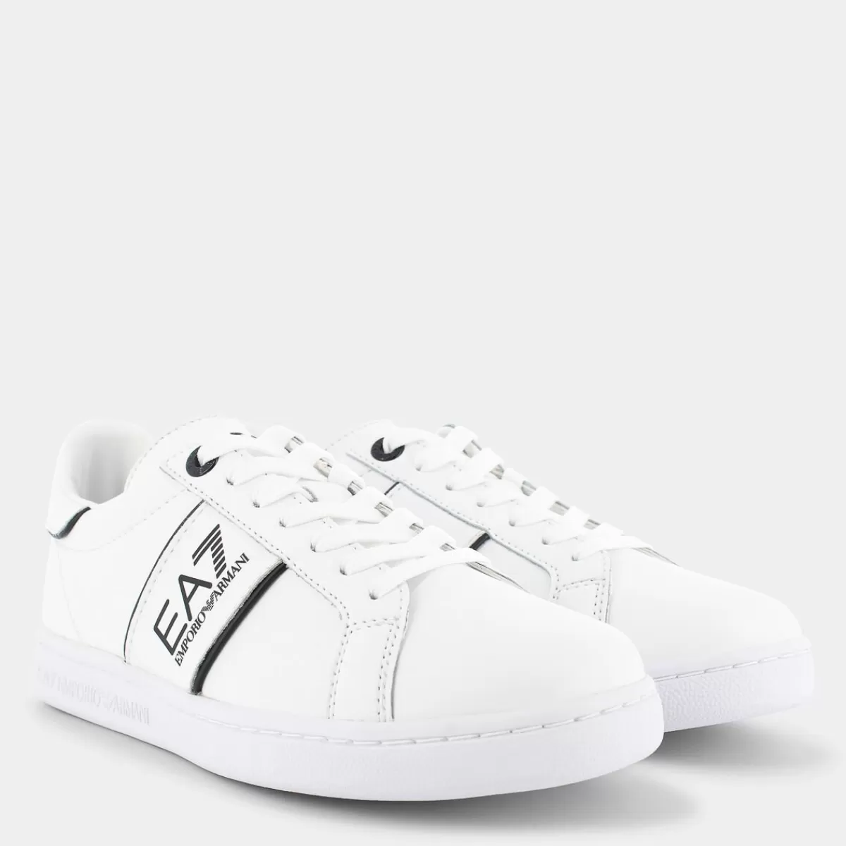 XSX109XOT74D611CLASSIC SEASONAL MINWHITE BLACK- SNEAKERS^EA7 Sale