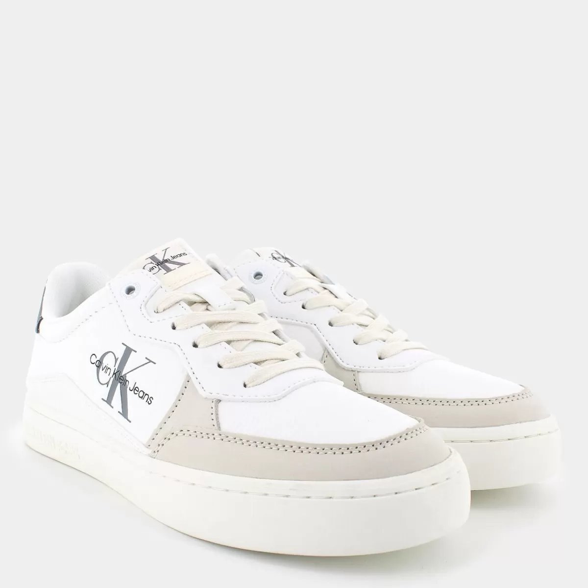 YM0088501UROME CLASSICBright White/Charcoal Grey- SNEAKERS^CALVIN KLEIN JEANS Store